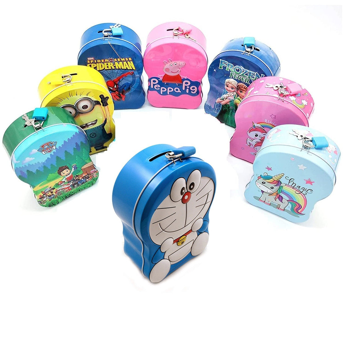 Cartoon Metal Piggy Bank
