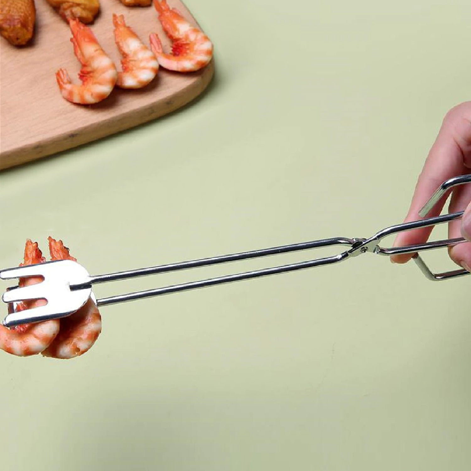 Heavy-Duty BBQ Grill Tongs