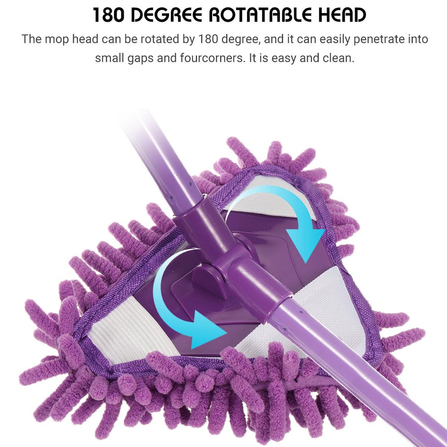 360° Swivel Corner Mop