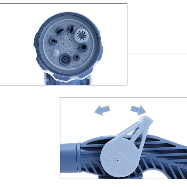 Jet Water Cannon 8 In 1 Turbo Water Spray Gun