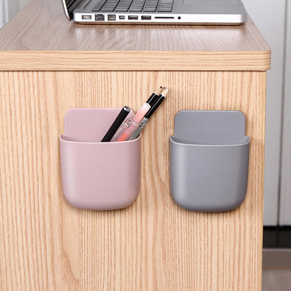 Stick-on phone case with charging port