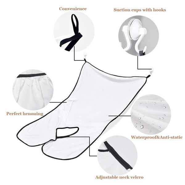 Beard Apron Hair Clippings Catcher