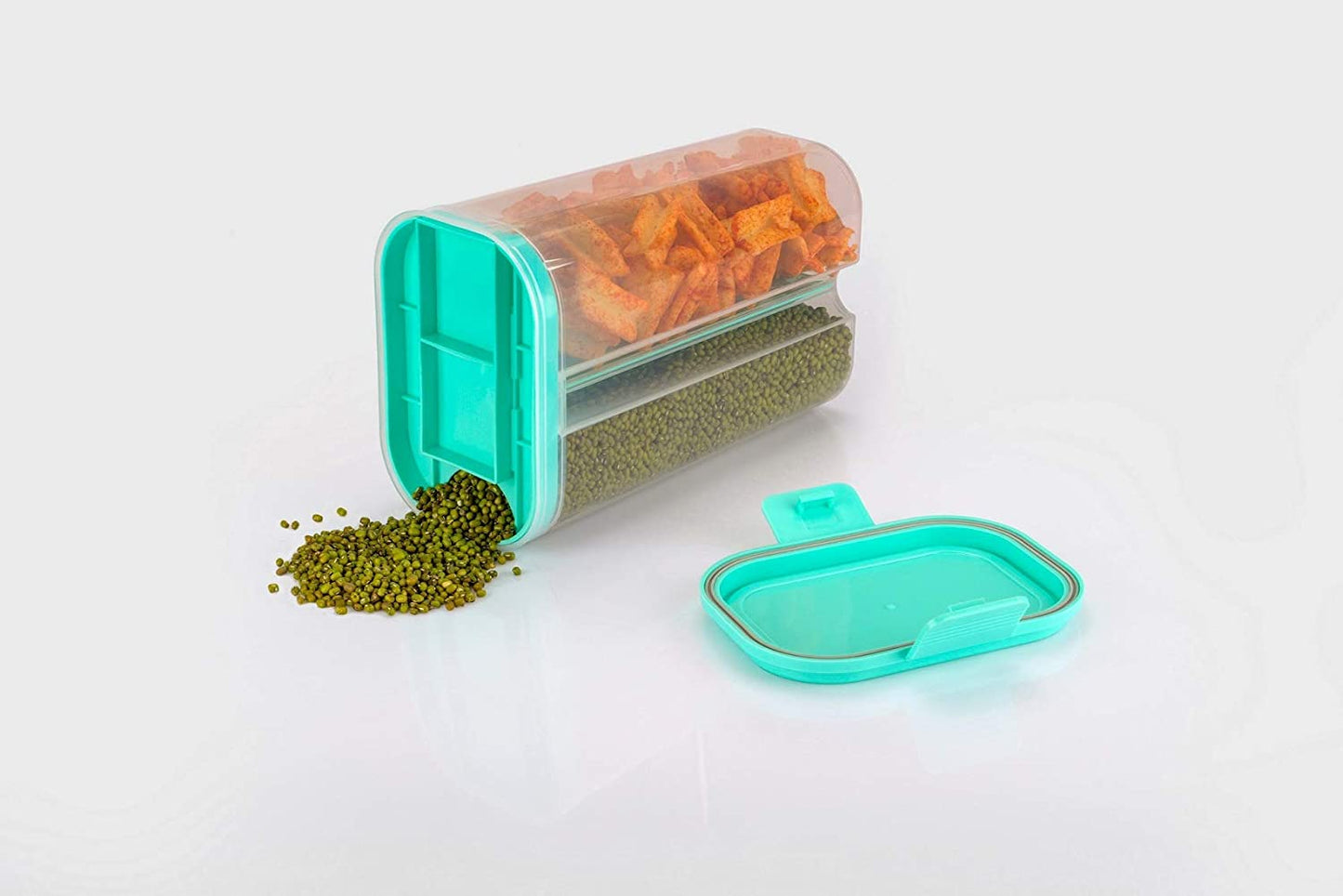Dual Section Storage Container