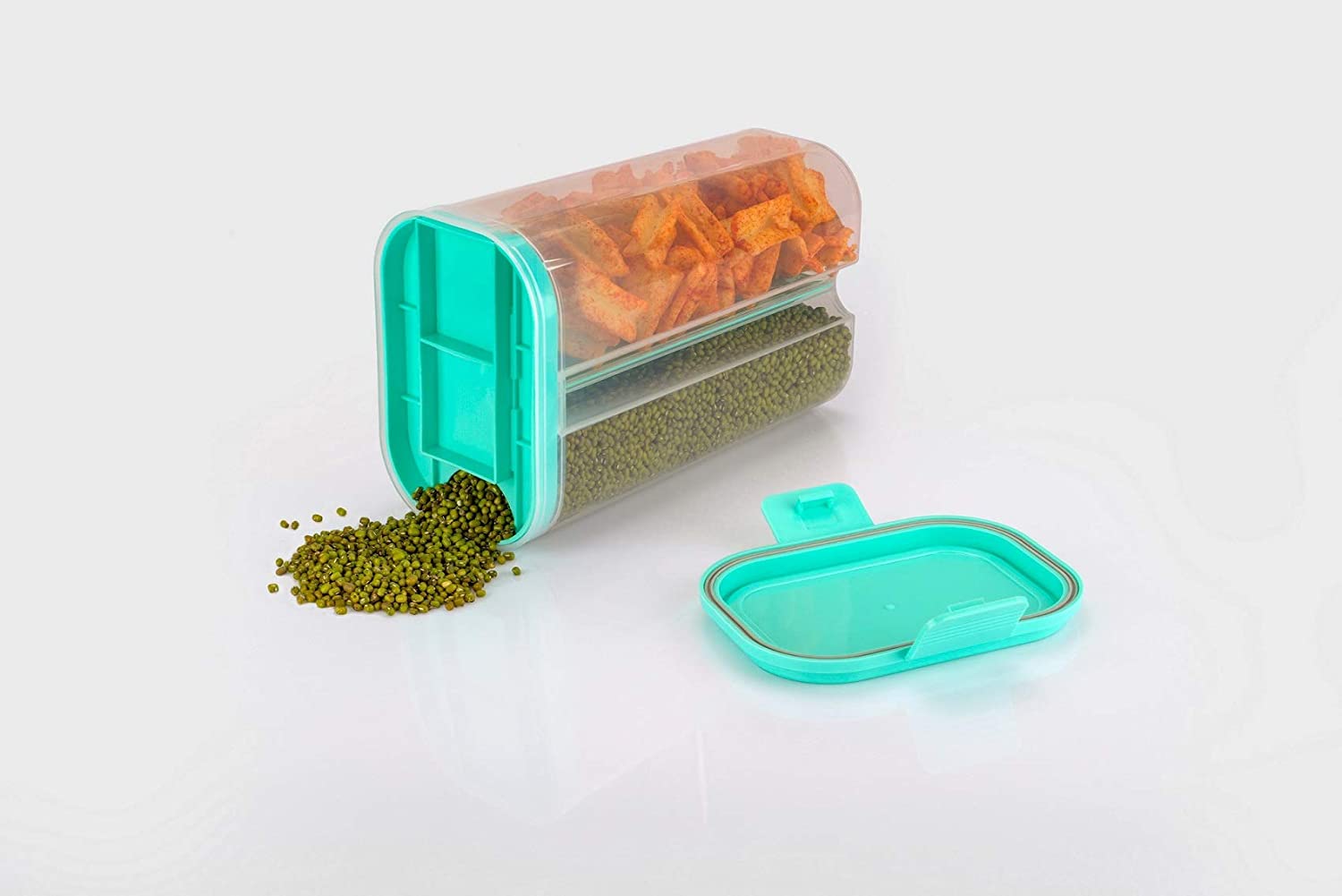 Dual Section Storage Container