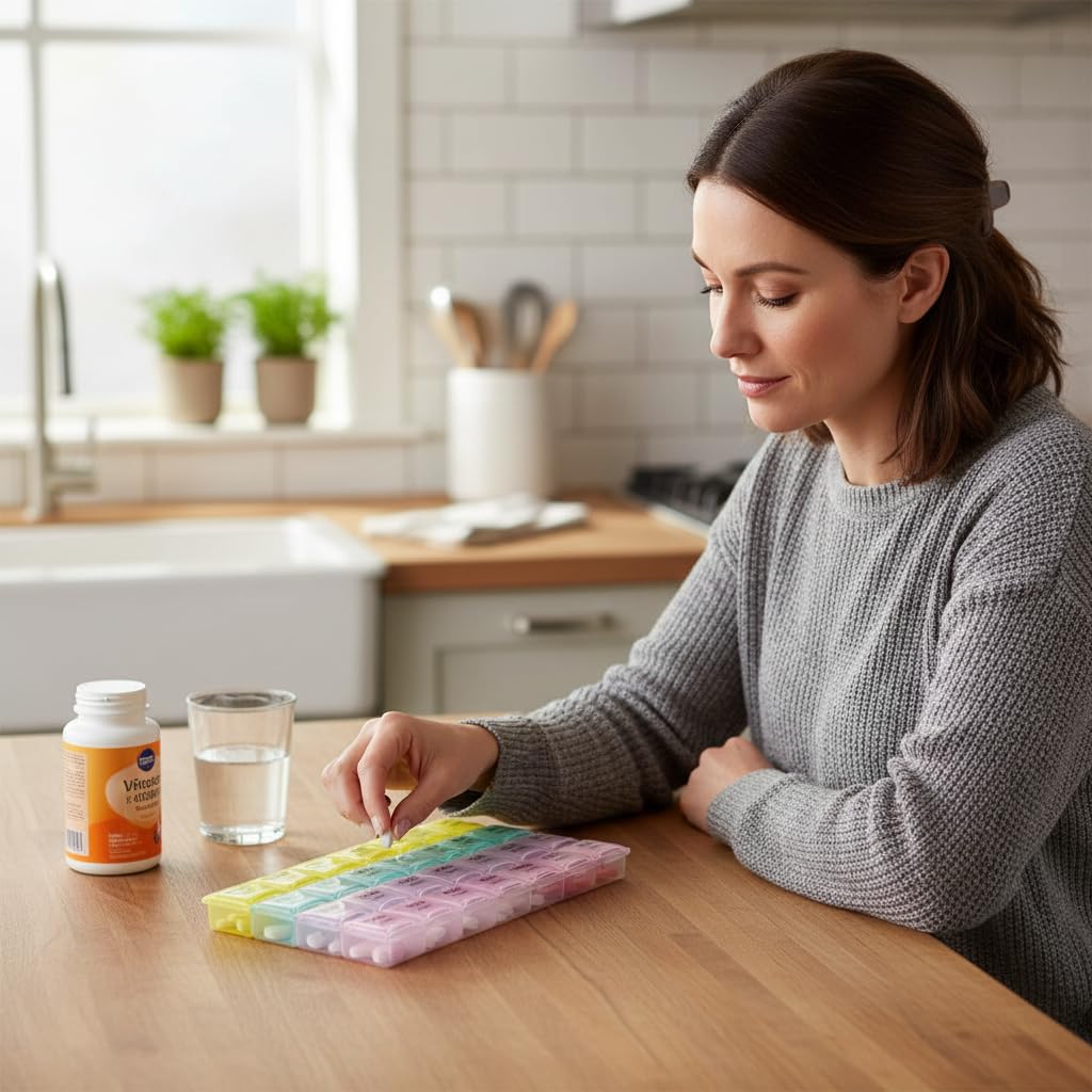 Weekly Pill Organizer Box