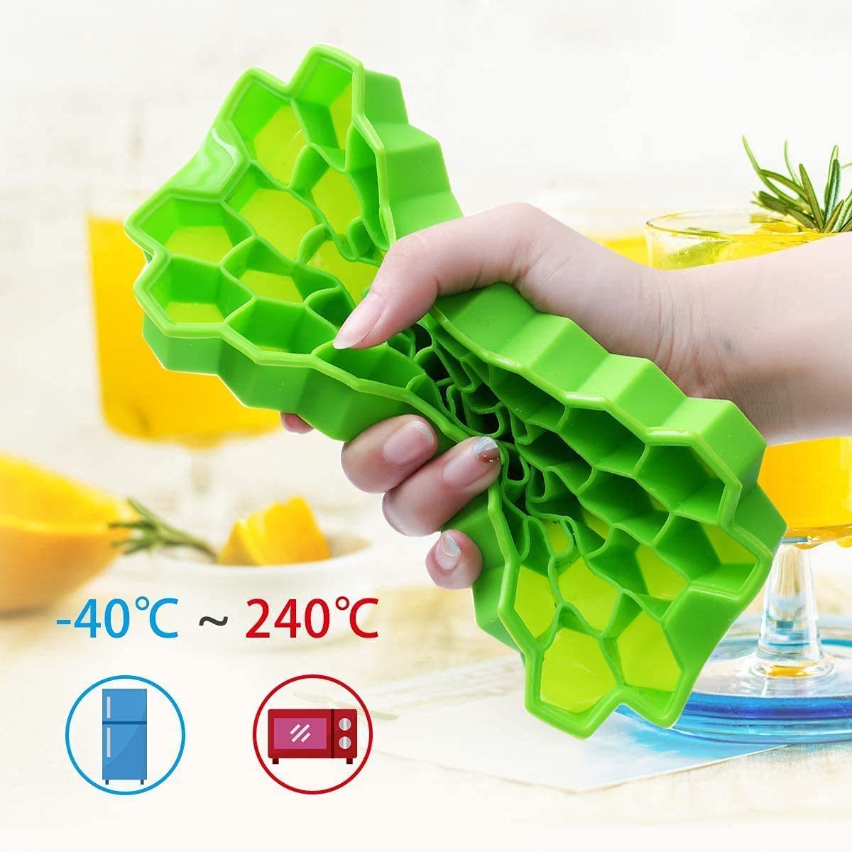 Honeycomb Silicone Ice Tray