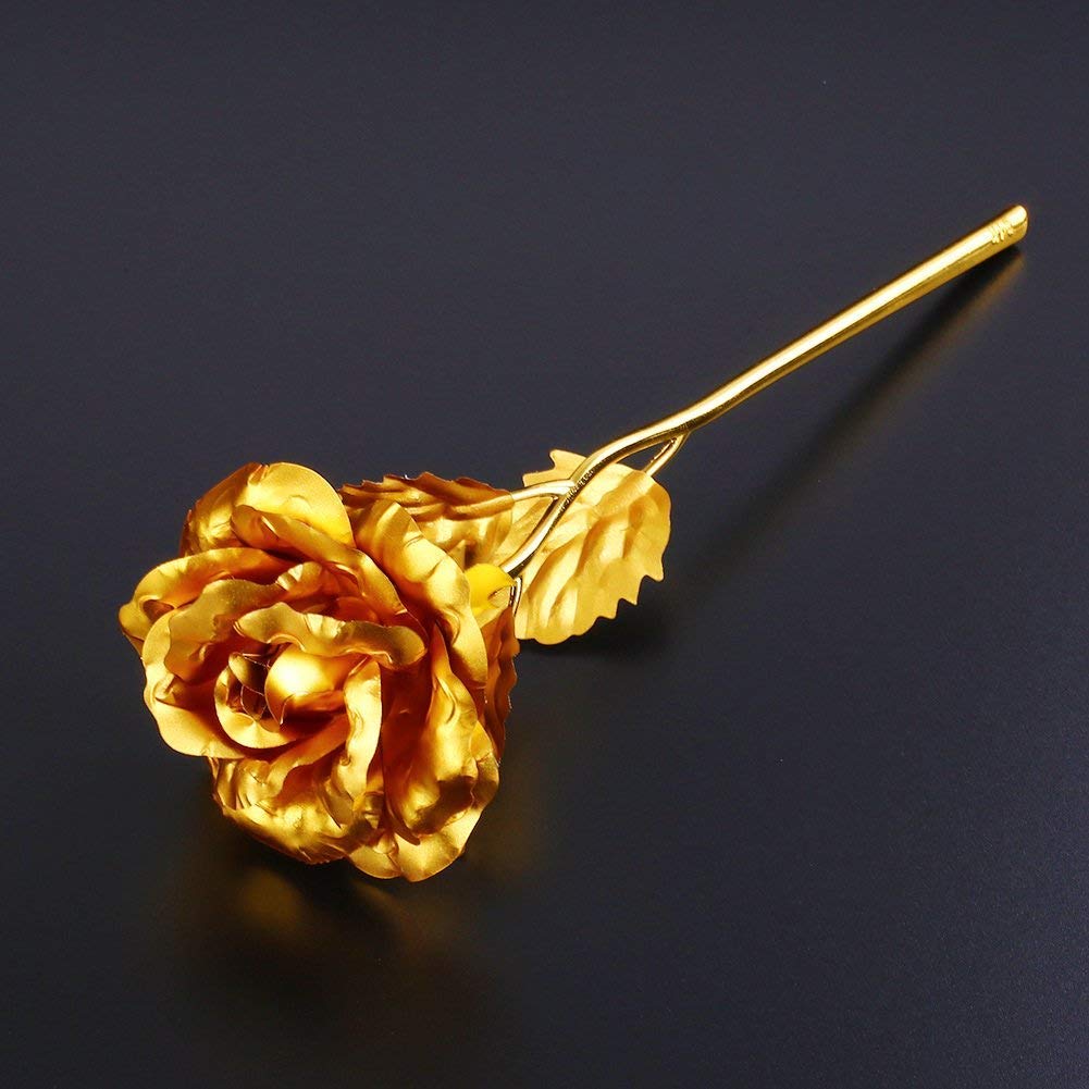 Gold Plated Rose With Premium Box