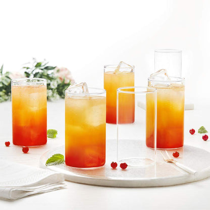 Unbreakable Transparent Glasses Set