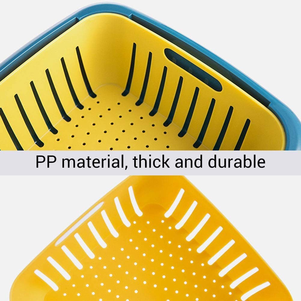 Double Layer Food Colander
