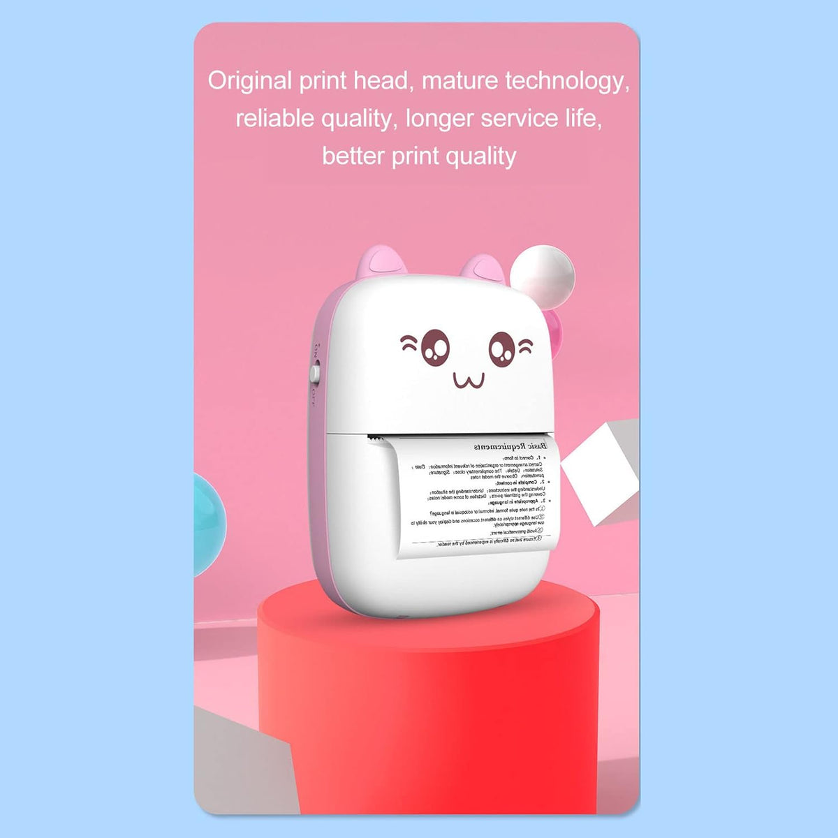 Pocket Bluetooth Thermal Printer