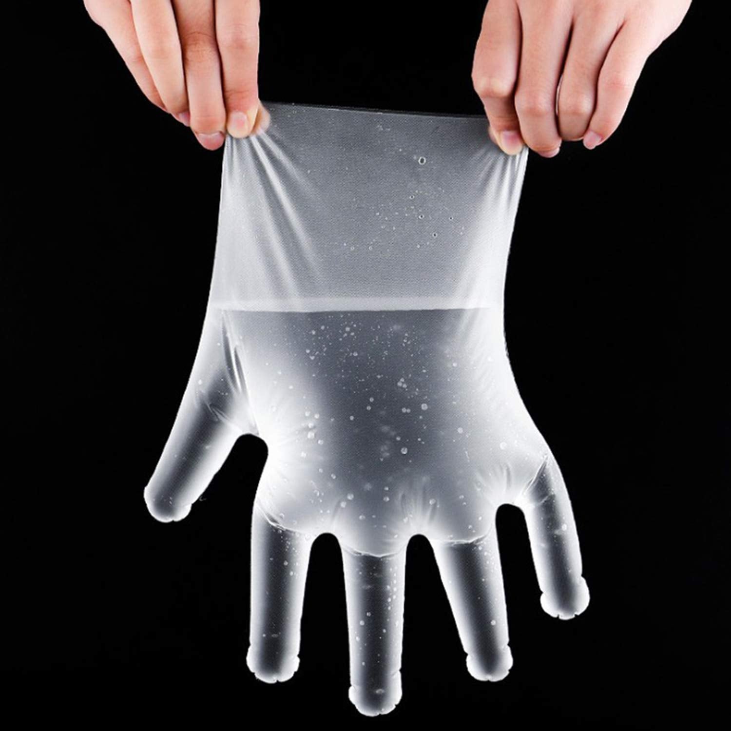 Plastic Transparent Disposable Clear Gloves