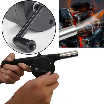 Portable Hand Crank Air Blower Fan