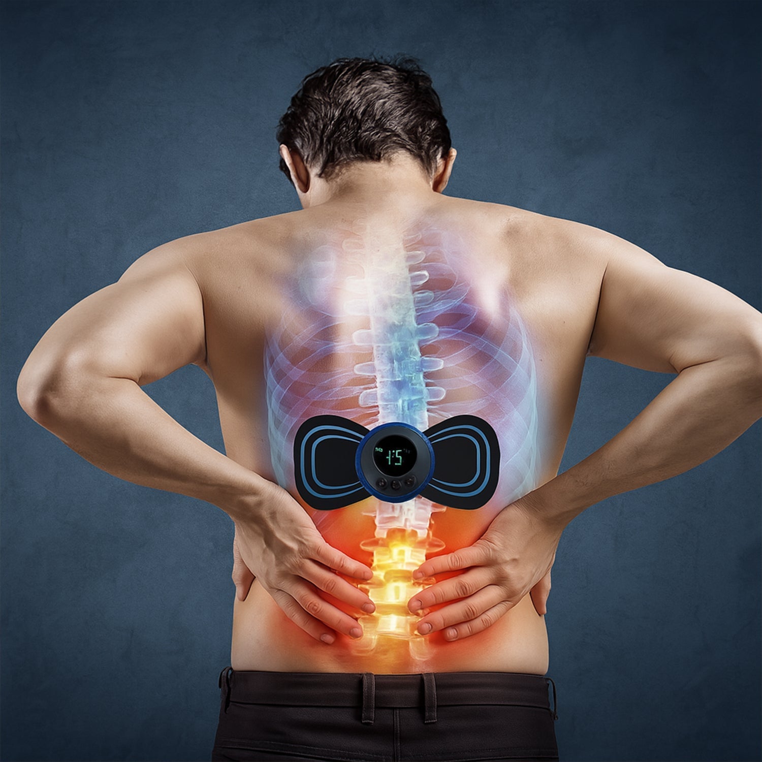 Portable EMS Neck Massager