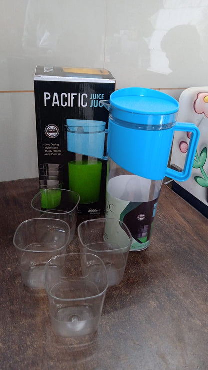 Unbreakable Premium Jug with Glasses