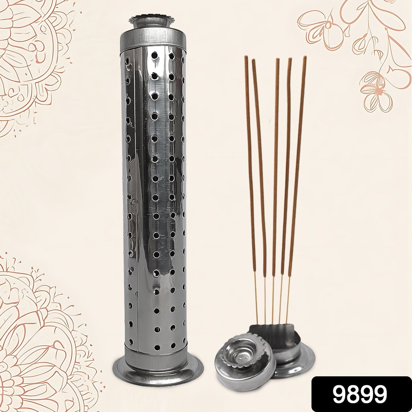 Stainless Agarbatti Stand
