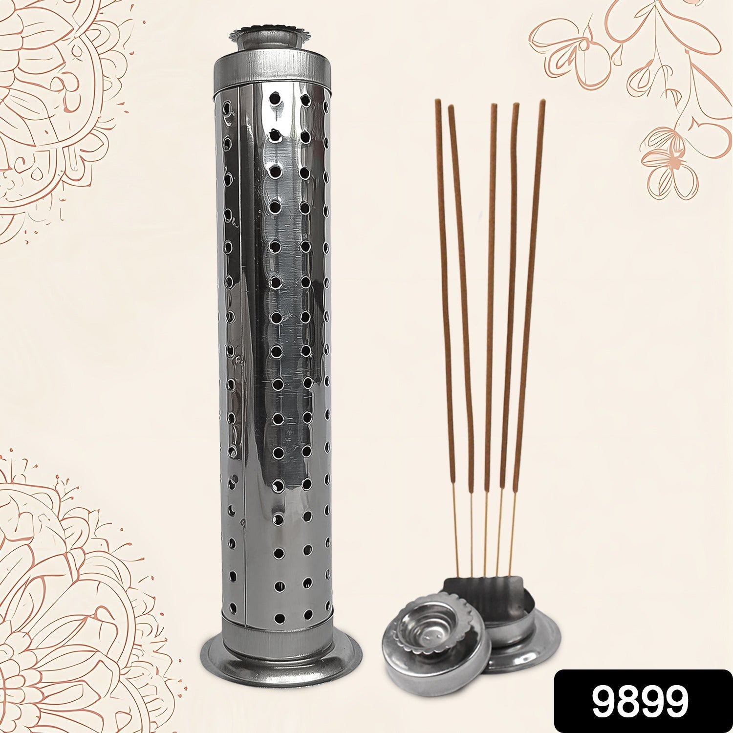 Stainless Agarbatti Stand