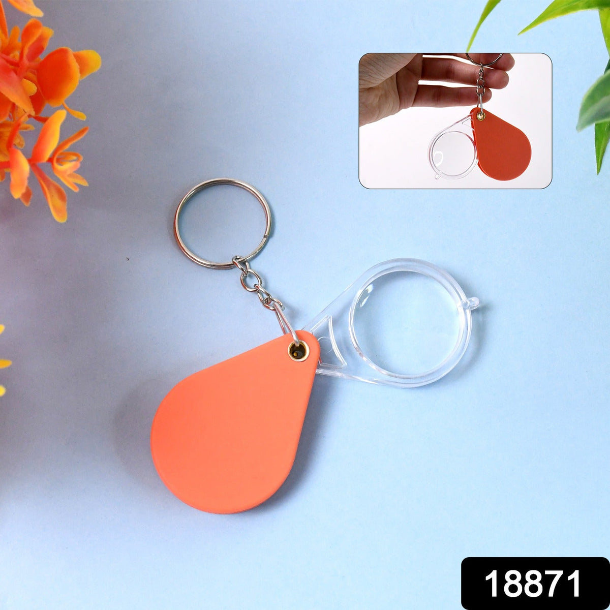 Pocket Magnifier Keychain