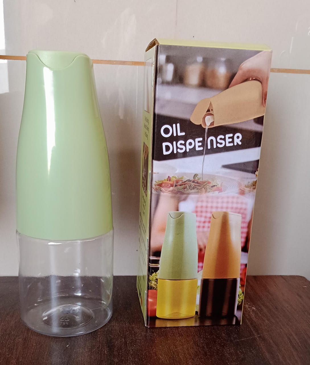 Non-Drip Glass Oil Dispenser