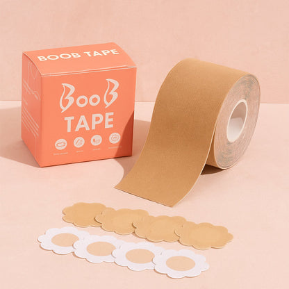 Boob Tape With 10 Pairs Nipple Cover
