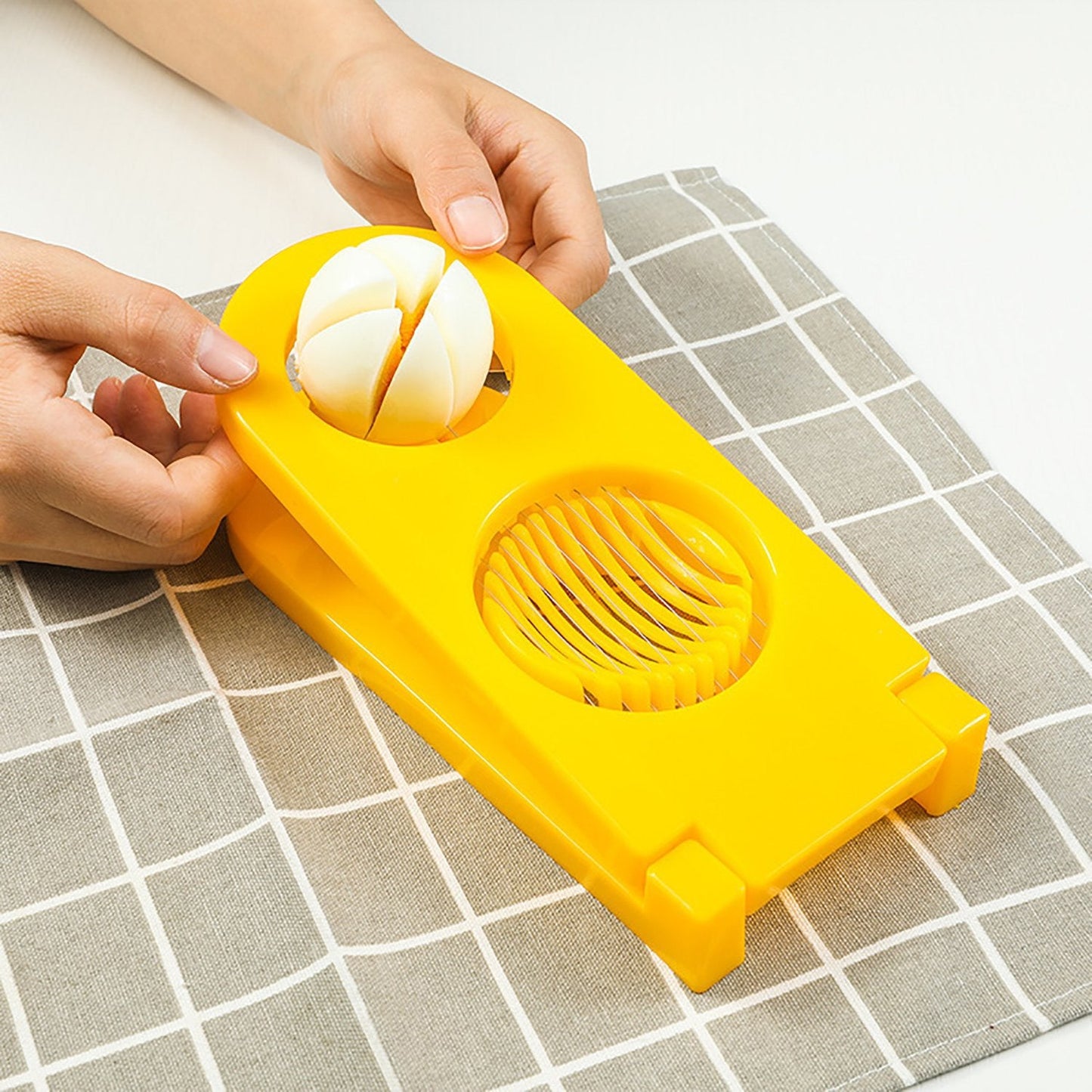 Egg Slicer and Cutter for Boiled Eggs