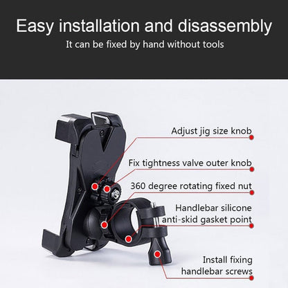 Anti-Shake Bike Phone Mount