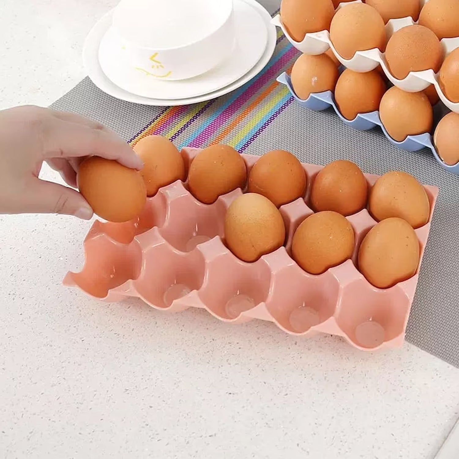 Sturdy 15-Egg Tray