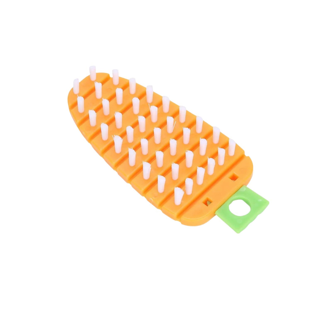 Carrot-Shaped Vegetable Scrub Brush
