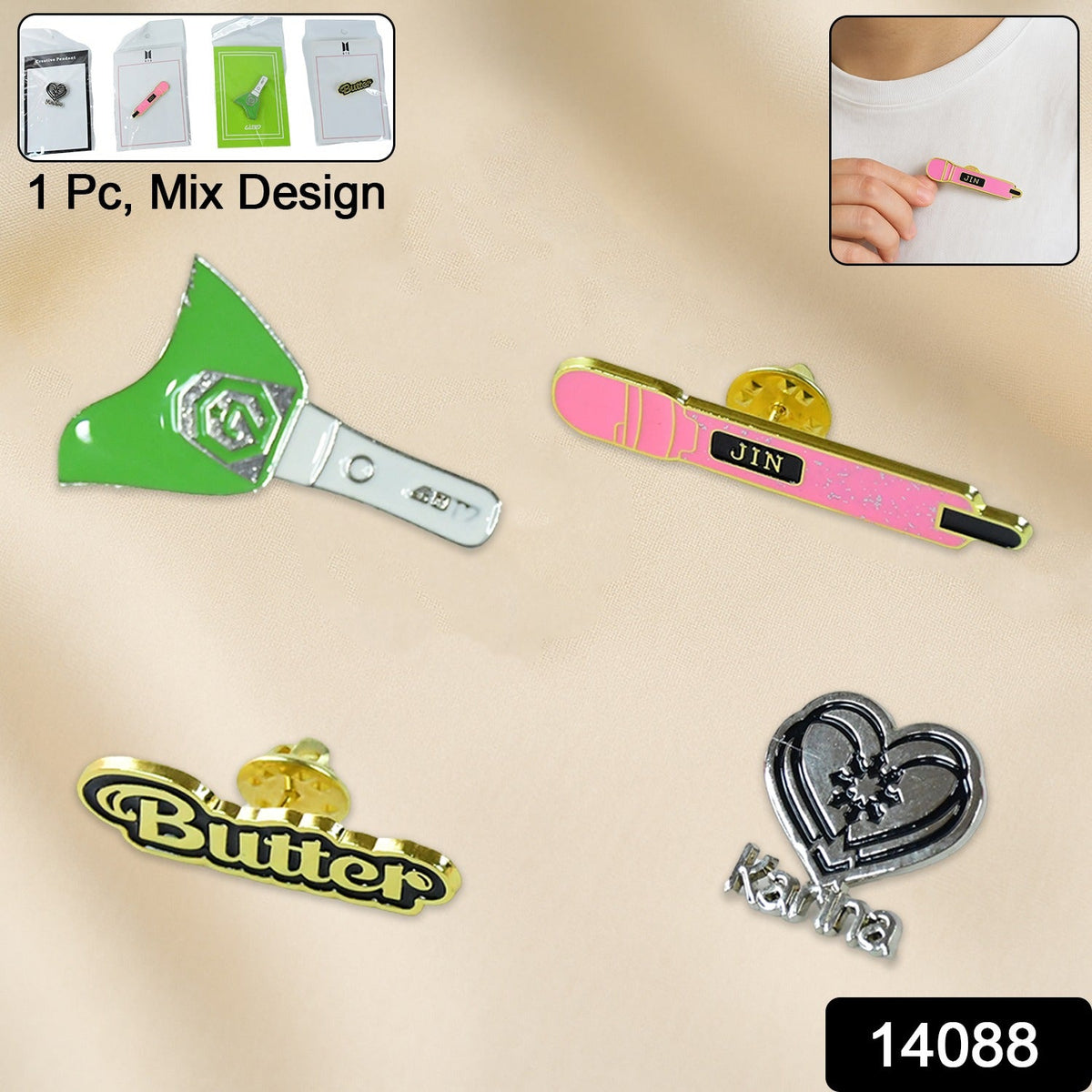 Enamel Fashion Badge Pin