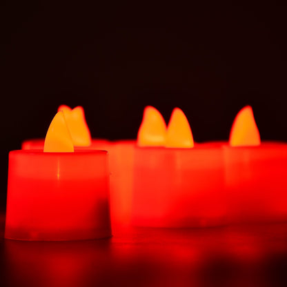 Red Flameless LED Tealights