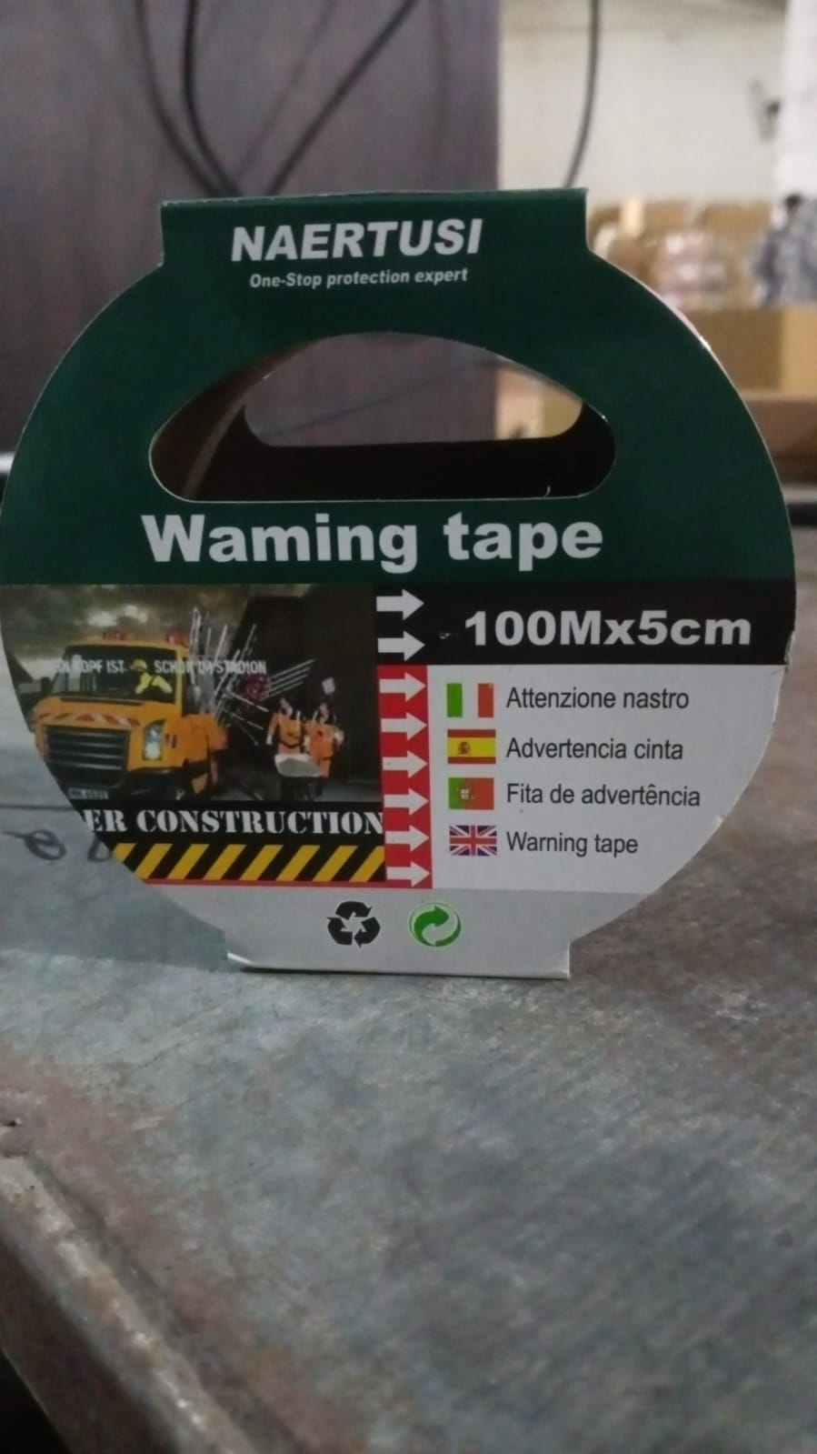 Heavy-Duty Safety Warning Tape