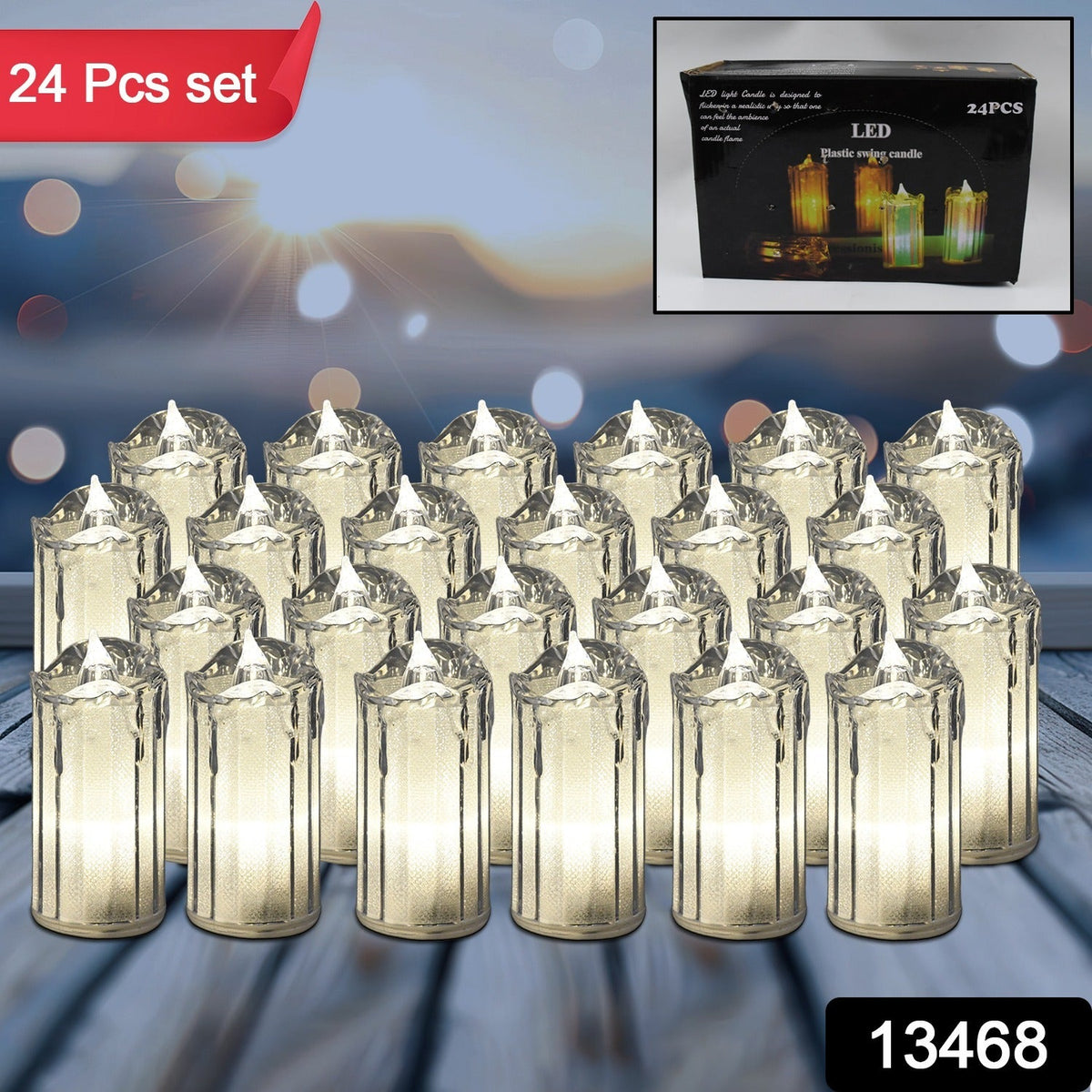 Flickering Flameless LED Candles