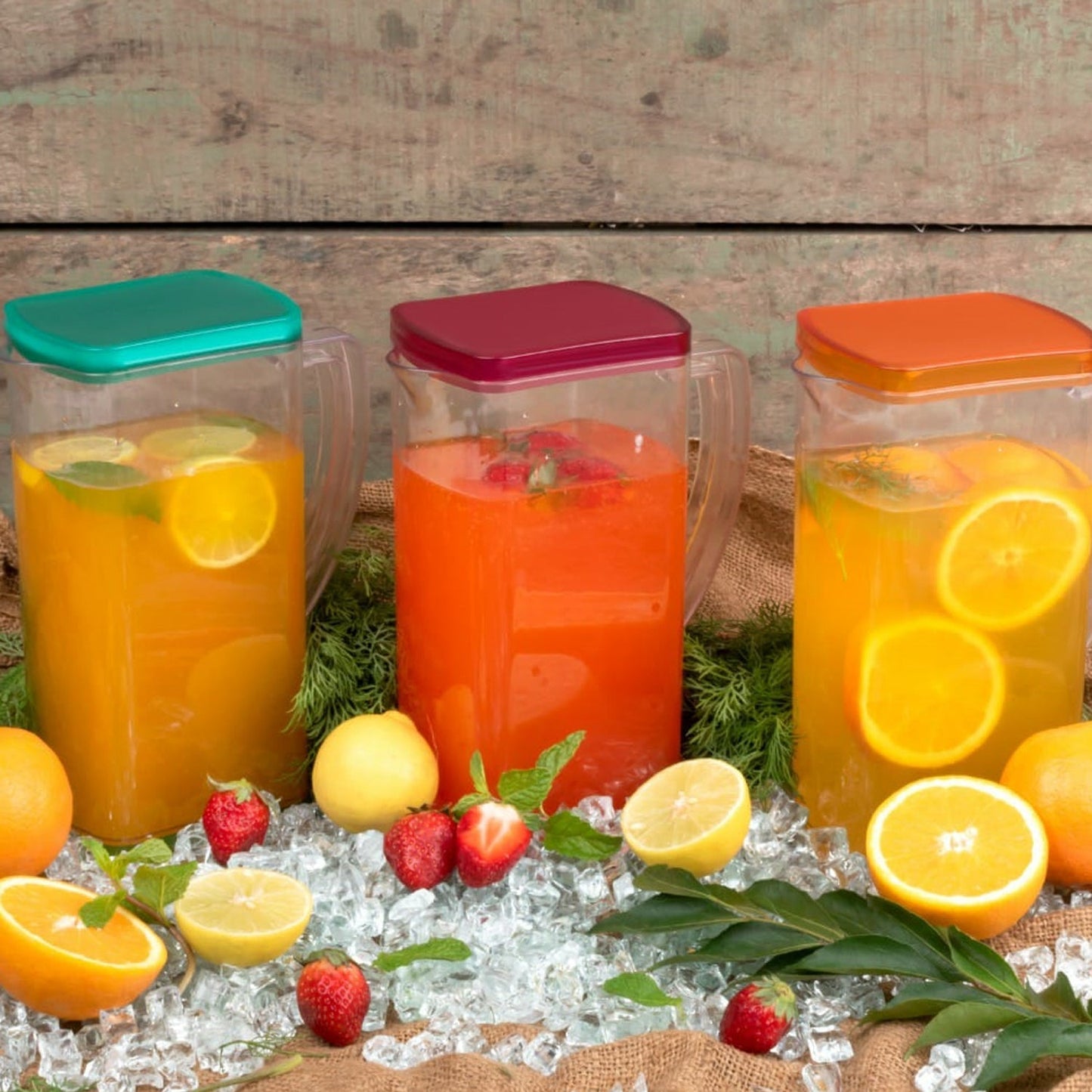 Square Water Jug Set