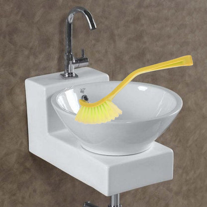 Plastic Wash Basintoilet Seat Cleaning Brush