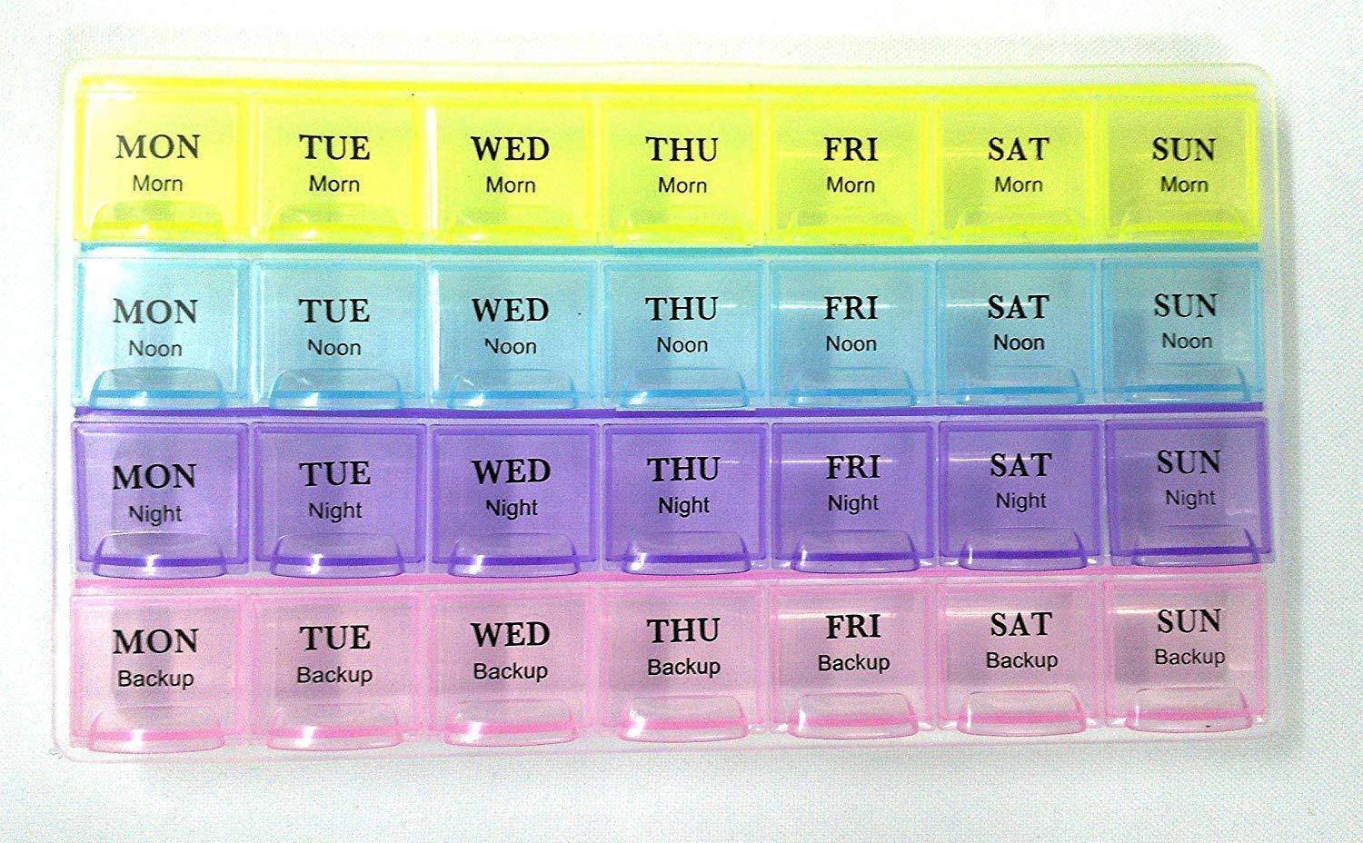 Weekly Pill Organizer Box