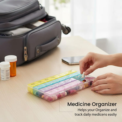 Weekly Pill Organizer Box