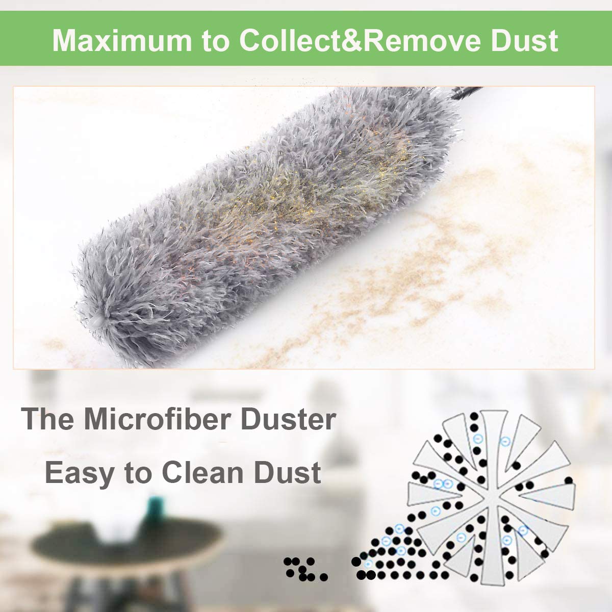 Microfiber Extendable Duster – 100"