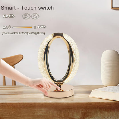 Crystal Touch Control Table Lamp
