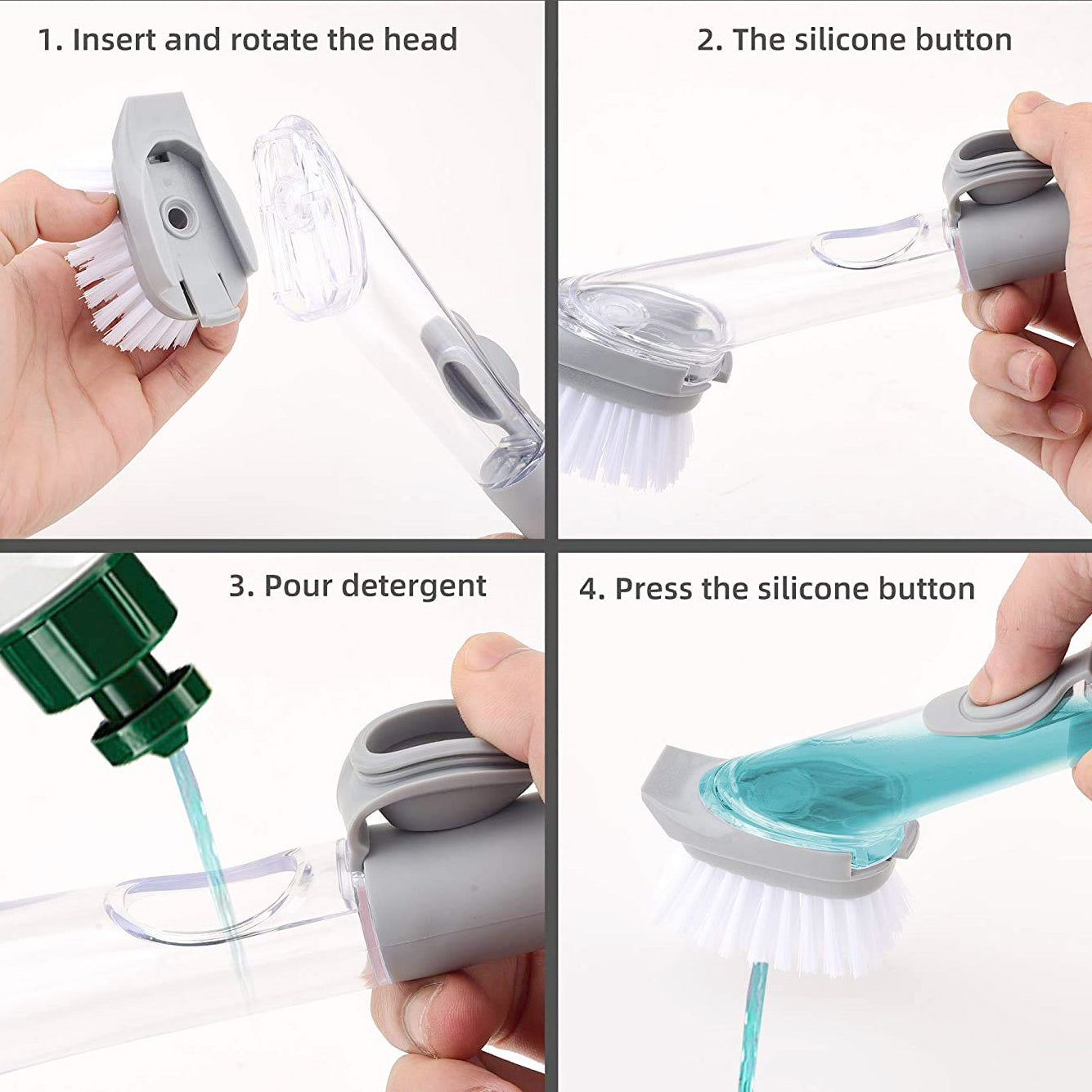 2 in 1 Pot Brush