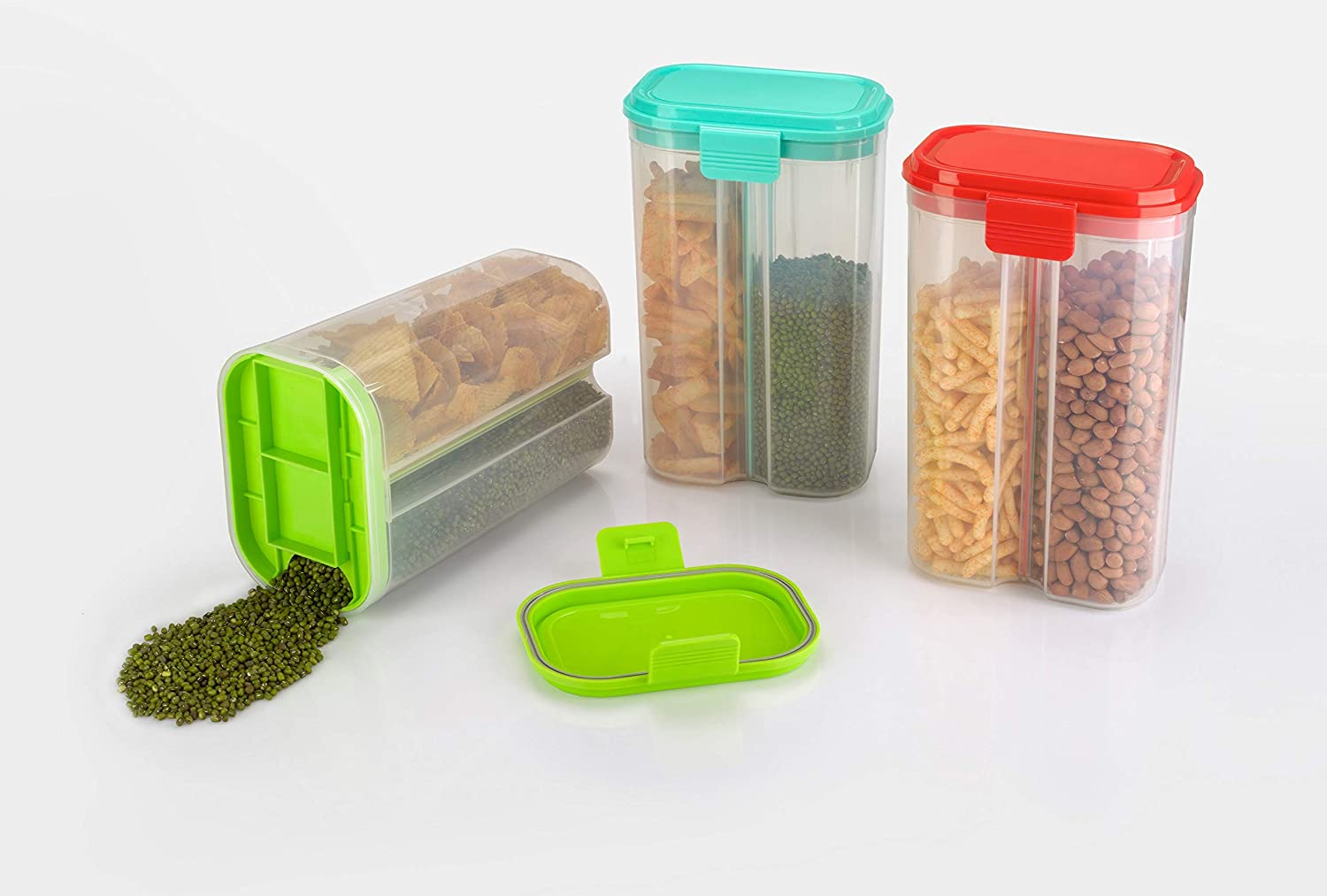 Dual Section Storage Container