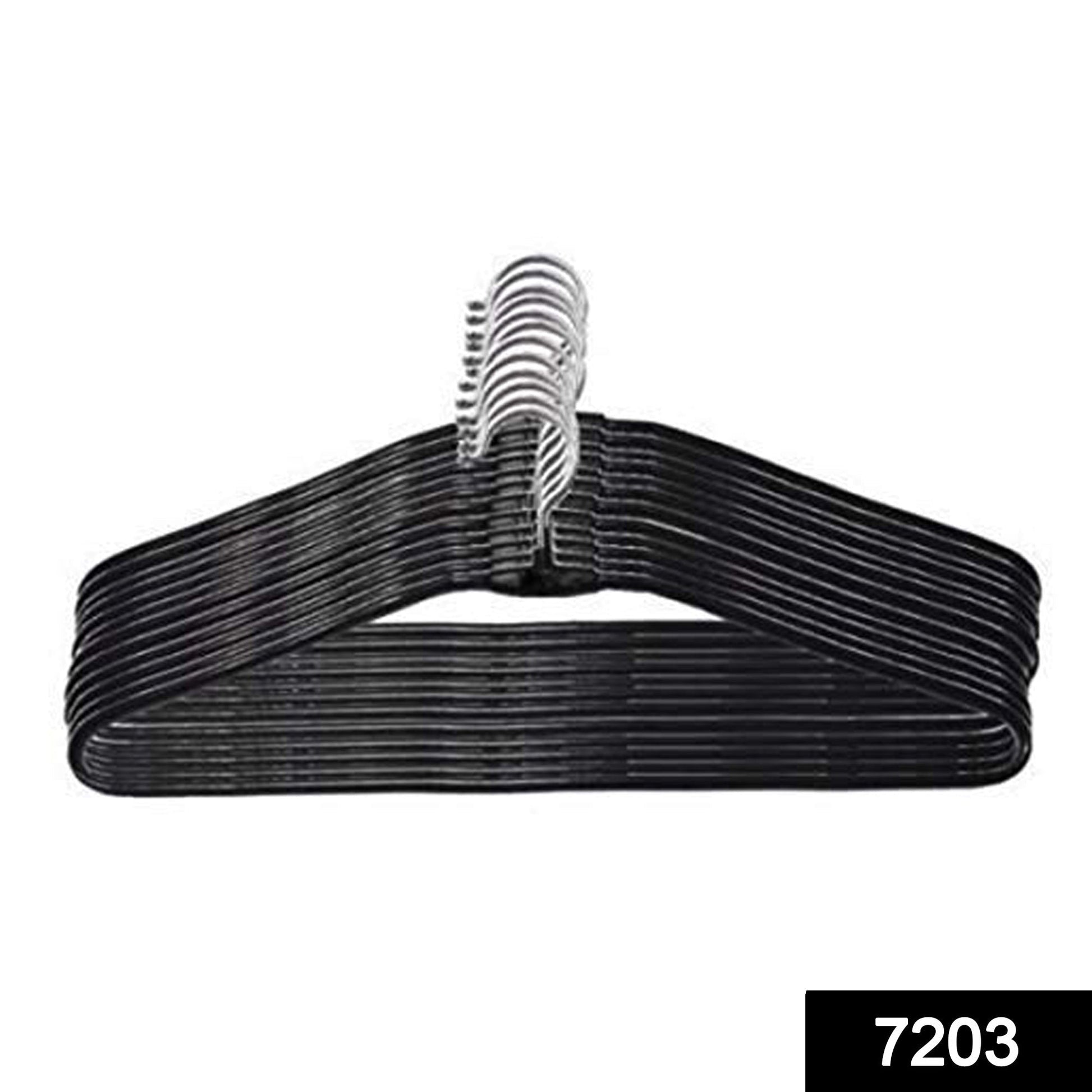Steel Wardrobe Hangers (12 Pack)