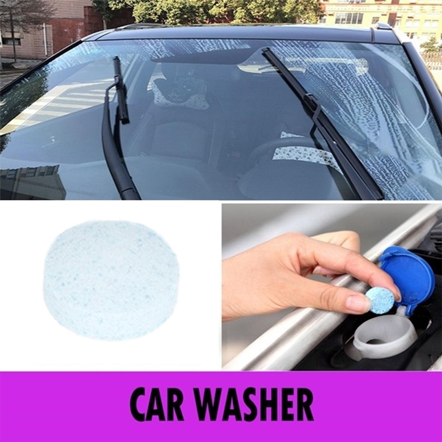 Windshield Cleaner Tablets