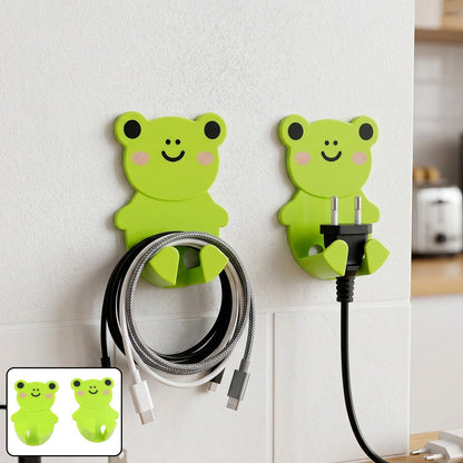 Adhesive Plug Hook Holder – 2 Pc