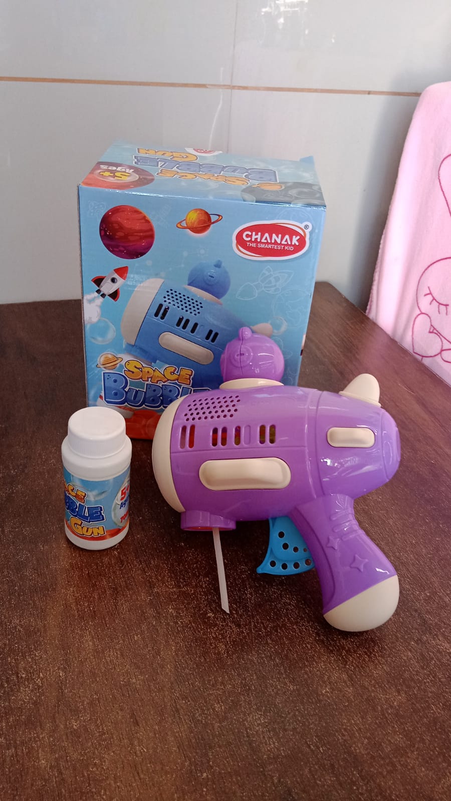 LED Bubble Launcher