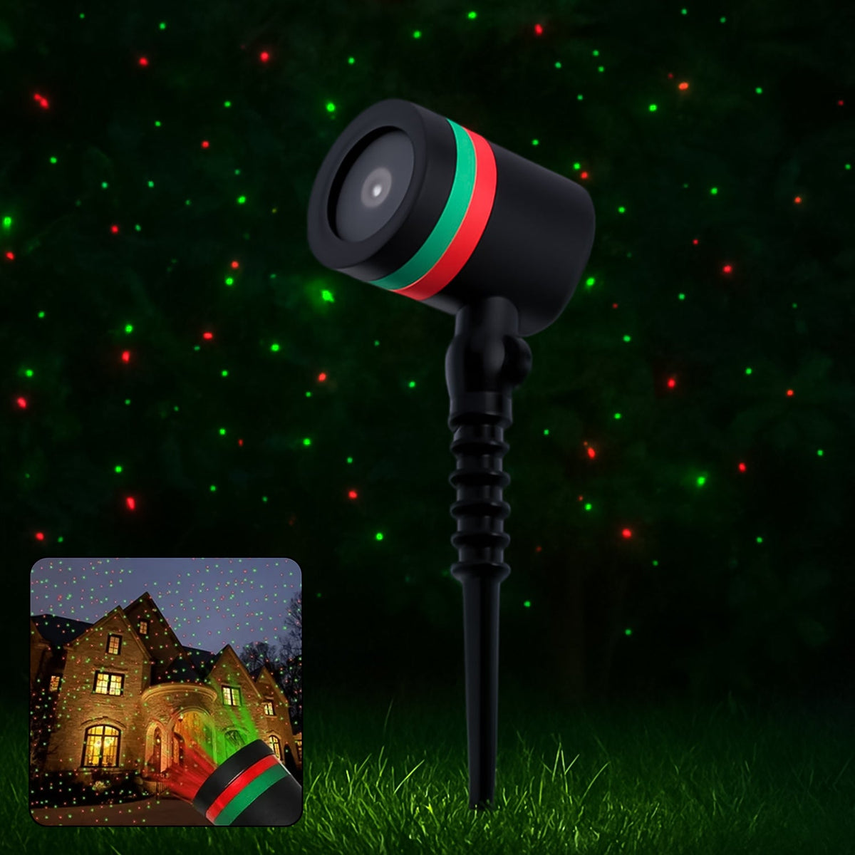 Outdoor Laser Light Projector