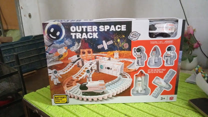 Space Adventure Race Track Set