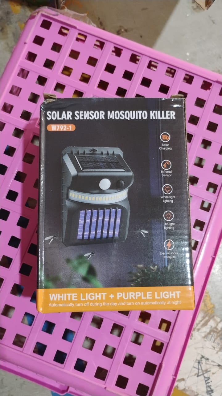Solar Bug Zapper & Light