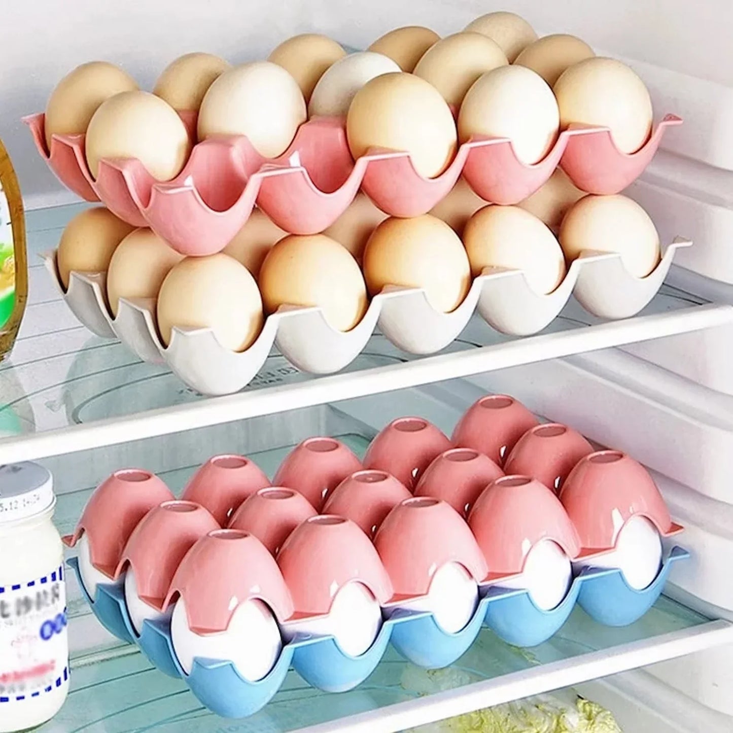 Reusable Plastic Egg Trays
