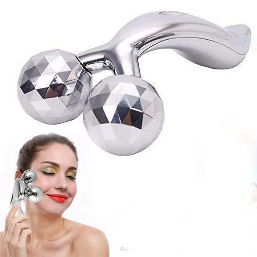 Solar-Powered Facial Massager