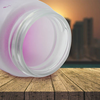 Motivational Portable Glass Bottle