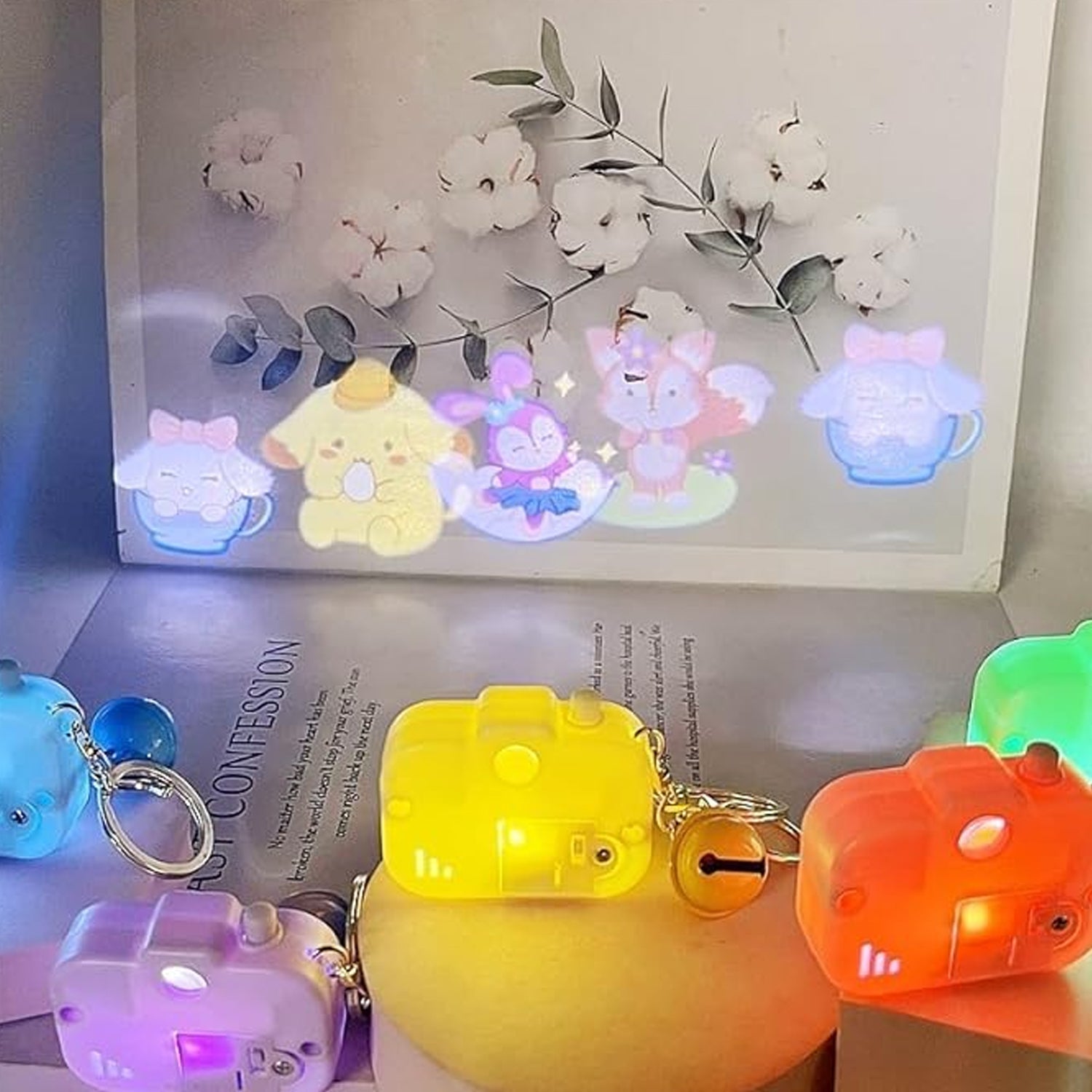 Magic Projection Keychain